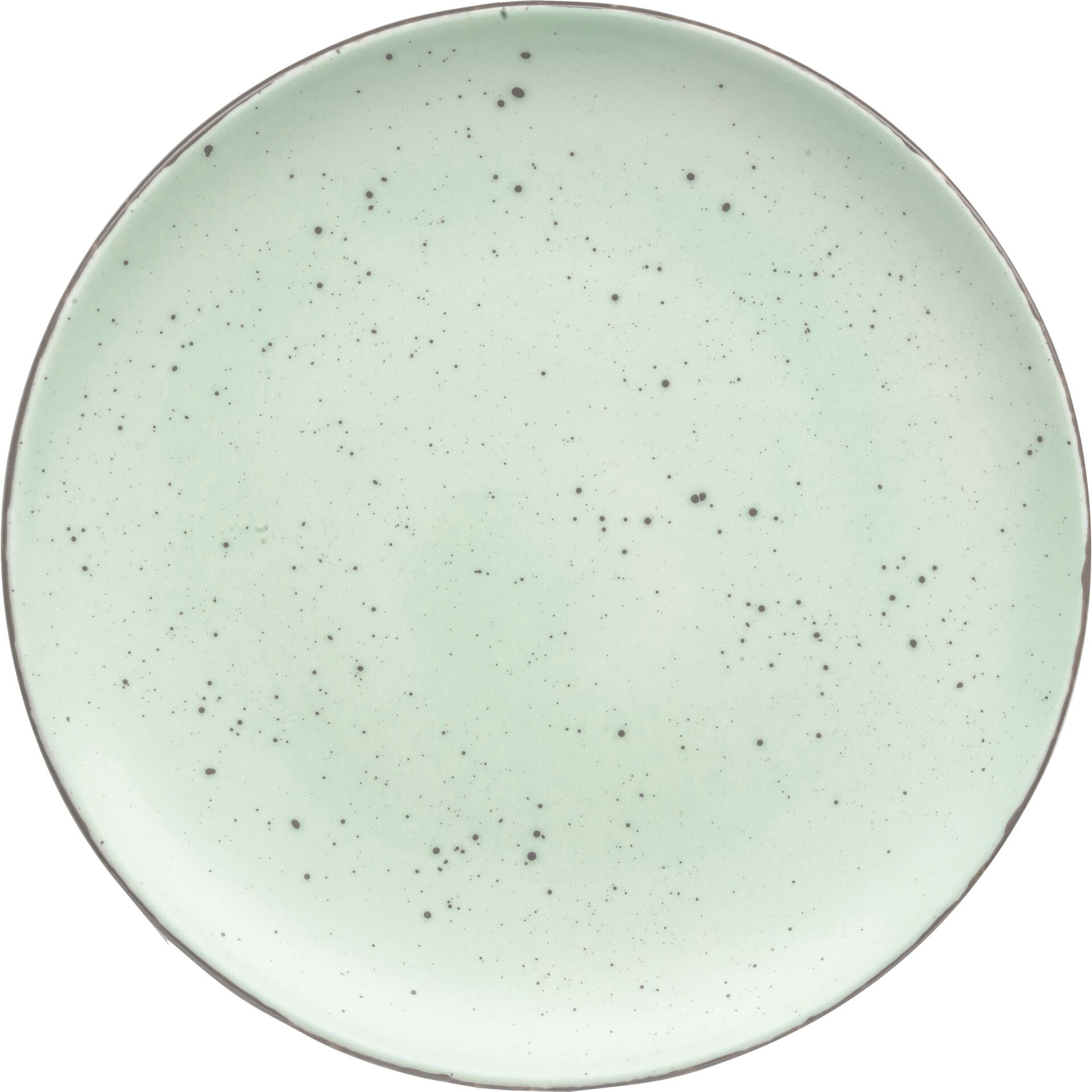 Porzellanserie "Granja" mint Teller flach Coup-Form, 25,7 cm